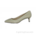 Women&#39;s Pointy Wild Beige Professional High Heels